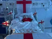 Mum's tears as hospital staff help 9-year-old England fan Jude watch World Cup
