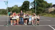 New Outdoor Netball Courts Completed at Marl Pits Leisure Centre in Rawtenstall