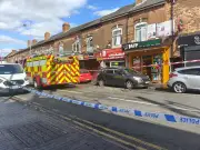 Over 30 Firefighters Tackle Blaze Near Villa Park in Birmingham