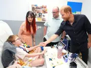 Prince Harry meets inspirational WellChild nurse in Birmingham hospital visit