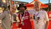 Rowland Tyson walks 48 miles around Jersey for Moya Cole Hospice