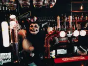 Sharon Osbourne visits Birmingham's 'dark and mysterious' bar for Ozzy Day
