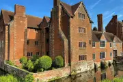 Step Back in Time at Moated Manor House with Centuries of History