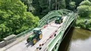 Tractor Parade Raises £4,500 for Mental Health and MND on Father's Day