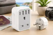 Travel Adapter for Europe with USB Ports Sold on Amazon