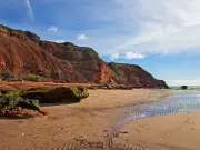 UK's Best Beach Exmouth Just Three Hours from Birmingham with Two Miles of Golden Sands