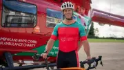 Wales Air Ambulance Crew Swaps Helicopter for Bike in Fundraising Ride