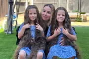 West Midlands Twins Brave First Haircut for Charity