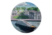 World’s Most Luxurious Yacht to Dock in London with New Artwork