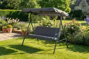 Wowcher Garden Swing Chair Deal Offers Canopy and Cushions for £129.99