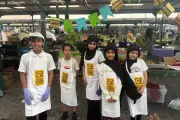 Young Marketeers Bring Home-Grown Produce to Birmingham Bullring Open Market