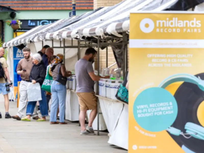 Brindleyplace Record & Makers Market Returns with Vinyl and Crafts