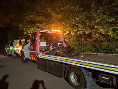 19 Illegal E-Scooters Seized in Telford Crackdown