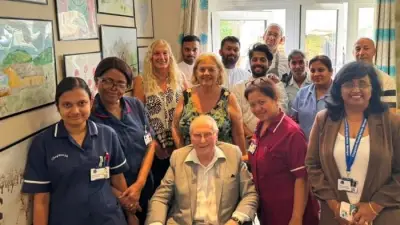 93-Year-Old Artist Holds First Exhibition at Cheam Care Home