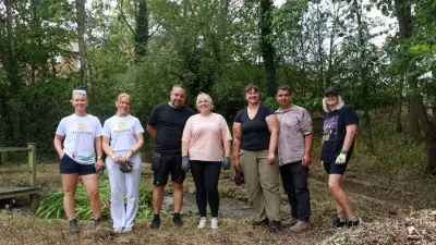 Allison Homes volunteers transform Frisby school outdoor space