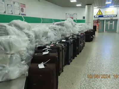 Birmingham Airport gang convicted in £13.8m cannabis smuggling plot