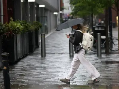 Birmingham and Midlands Face Heavy Rain on Wednesday