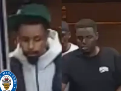 Birmingham assault appeal: police release images of three men