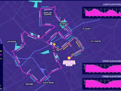 Birmingham city centre shuts down for European Athletics Championships marathon final