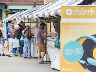 Brindleyplace Record & Makers Market Returns with Vinyl and Crafts