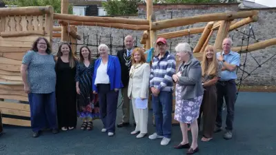 Chepstow's Castle Dell play area reopens after major upgrade