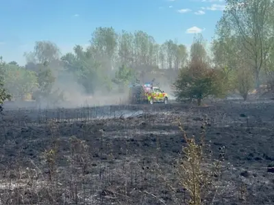 Firefighters Tackle Black Country Park Blaze Amid Dry Weather