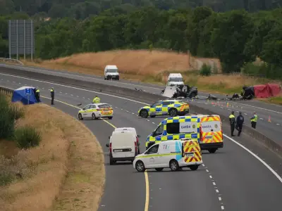 Five Teens Die in Head-On M9 Crash; Four Injured