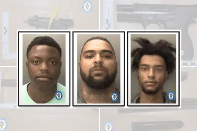Four firearms and ammunition found in parked car in West Midlands