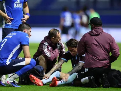 Garnacho Bleeds After Reckless Challenge in Villa Friendly