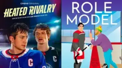 Heated Rivalry Author Defends Season 2 Casting of Troy and Harris