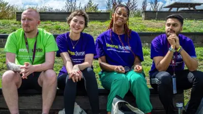 Herts charity Teens Unite stars in Co-op's £3bn National Lottery campaign