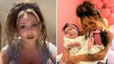 Jesy Nelson 'Terrified' as Twins Undergo Tube Removal Surgery