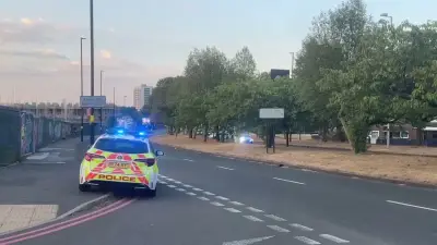 Ladywood Middleway cordoned off as police guard scene
