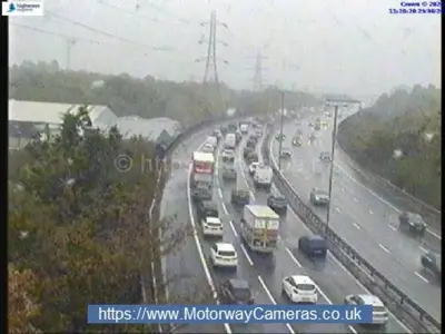 M5 and M6 lane closures cause Bank Holiday delays across West Midlands