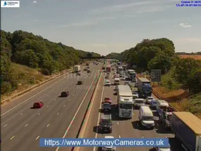 M6 Delays Near Birmingham Airport After Lorry Fire