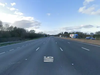 M6 Police Rescue Woman from Car as Man Arrested Over Threats to Kill