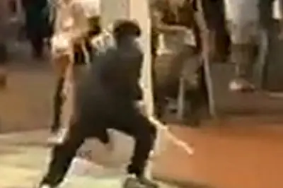 Machete threat shocks Birmingham nightlife strip revellers