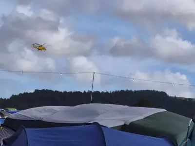 Man killed by falling sign at Big Church Festival in West Sussex