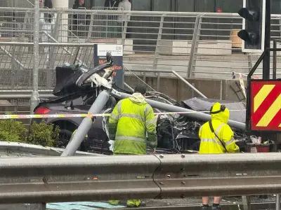 Man taken to hospital after Smethwick car crash near hospital