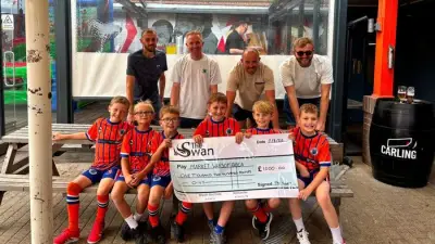 Mansfield Fan Park Raises £7,800 for Seven Local Football Teams