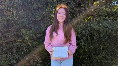Mayflower High students celebrate top A-level results