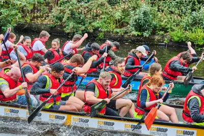 Midlands firms to race dragon boats for charity in Birmingham