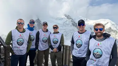 Military Friends Conquer Mont Blanc for Children's Charity