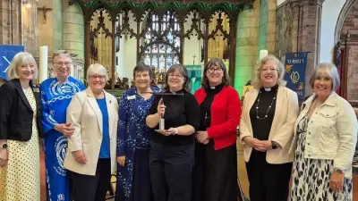 Mothers' Union marks 150 years with Cross of Nails admission at Bangor Cathedral