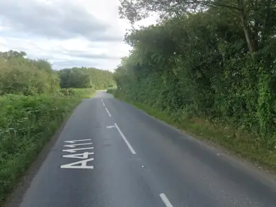 Motorcyclist Dies in Crash with HGV on A4111 in Kington