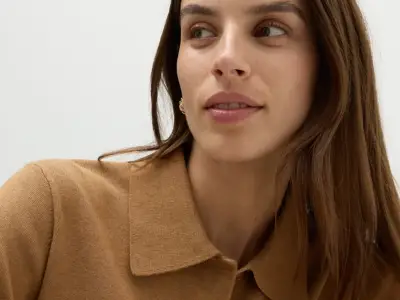 M&S £30 Collared Cropped Knitted Top praised as timeless autumn buy