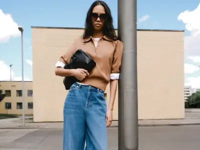 M&S £30 wide leg jeans are a best-seller and 'don't lose shape'