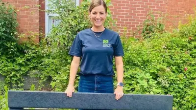 New bench at South Pembrokeshire Hospital offers restful spot for all
