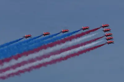 Red Arrows Return to UK Skies in 2026 – Will They Fly Over Midlands?