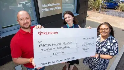 Redrow Donates £20,000 to Martin House Children's Hospice in Yorkshire